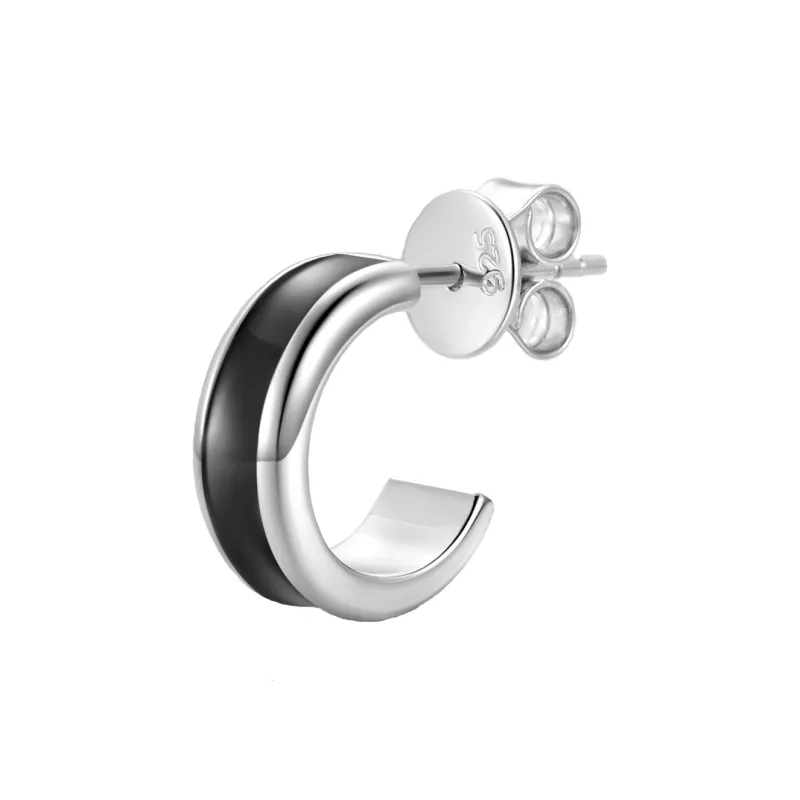 ICEGIANT 925 Sterling Silver Earrings Unisex-5