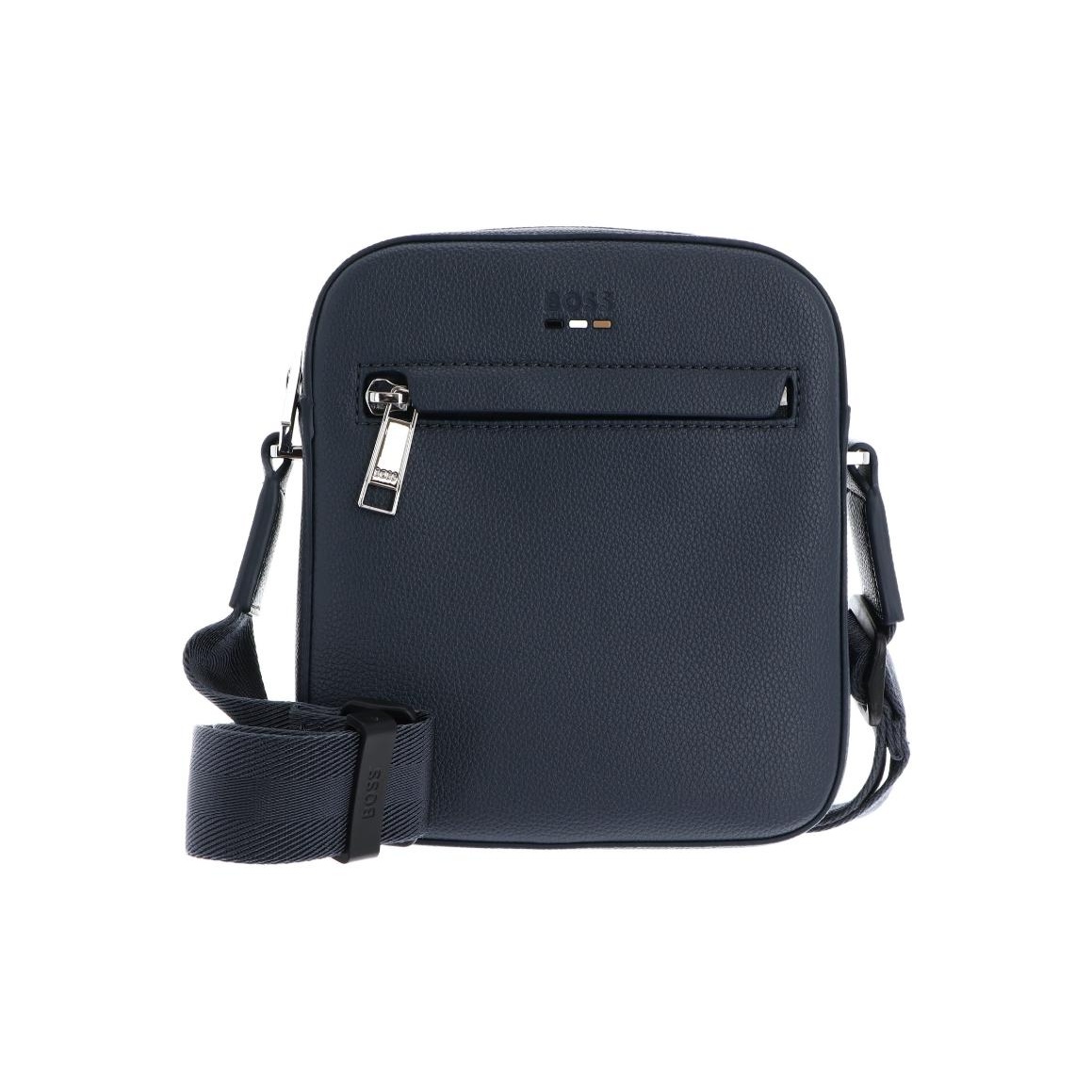 75▢HUGO BOSS フェイクレザー ボディバッグ UT1215-9