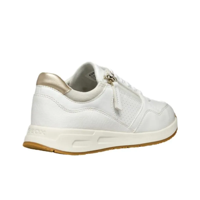 GEOX Bulmya Low Top Casual Shoes Women's White-5
