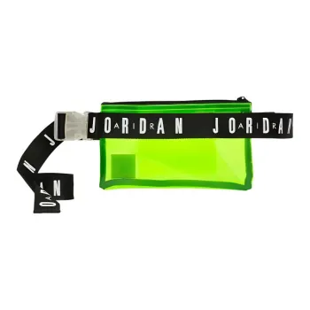 Jordan Polyurethane Crossbody Fanny Pack Regular Unisex Neon Yellow