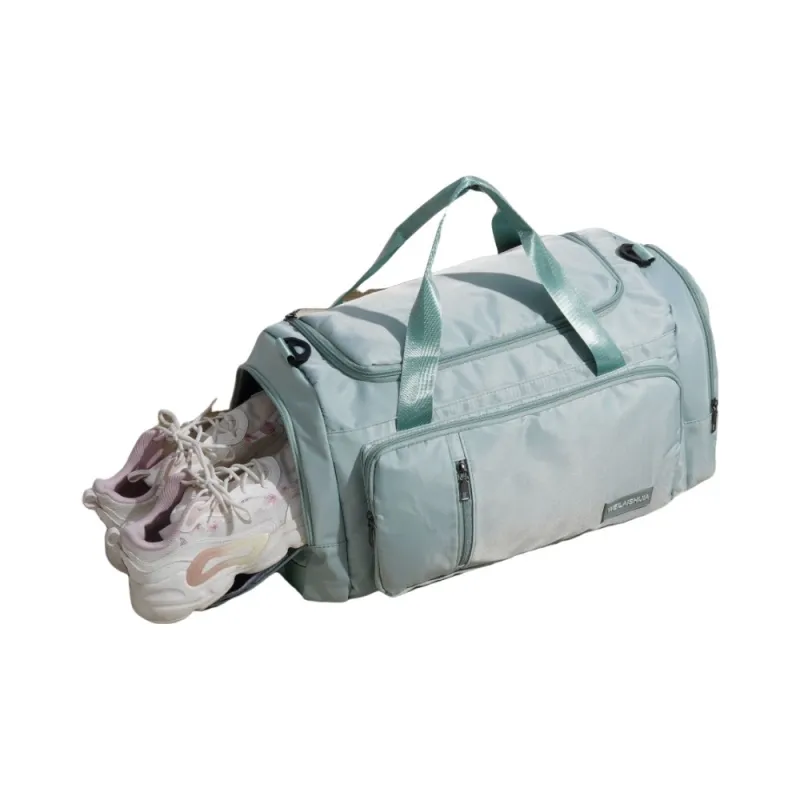 Tonlion Oxford Travel Bag 37L Unisex Green/Beige-1