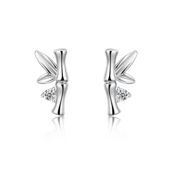 PRP S925 Silver Stud Earrings Women's