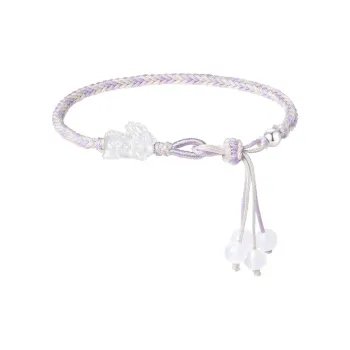 GLOIRE S999 Fine Silver Bracelets Women's Gentle Elegant Fashion Niche Design Advanced Feel Versatile Commute Style
