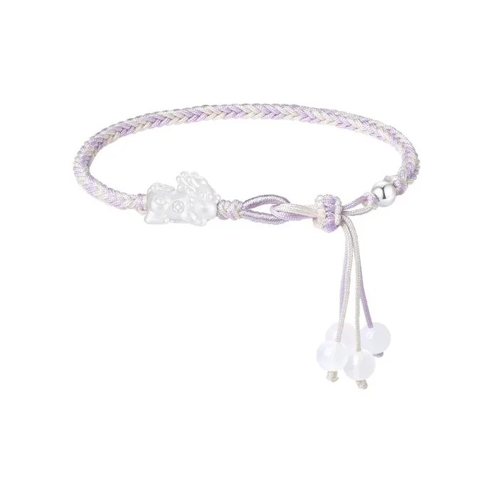 GLOIRE S999 Fine Silver Bracelets Women's Gentle Elegant Fashion Niche Design Advanced Feel Versatile Commute Style-0