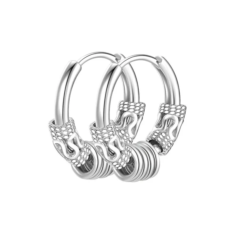 KING OF BLING Alloy Stud Earrings Unisex-2