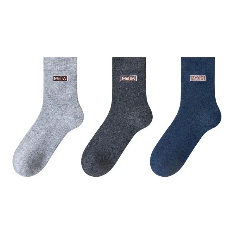 MIIOW Mid Calf Socks Unisex 3 Pack-15
