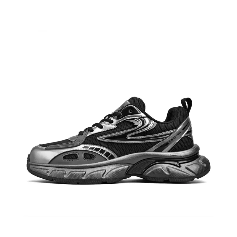 AOKANG Anti Slip Wear Resistant Low Top Chunky Sneakers Men's Shopping Bag-5