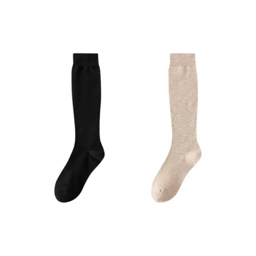 XIANSINIAO Knee High Socks Women's 2 Pack