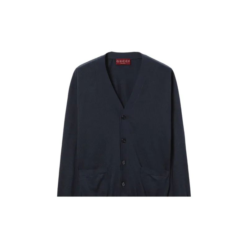 GUCCI Button Up Knit Cardigan-3