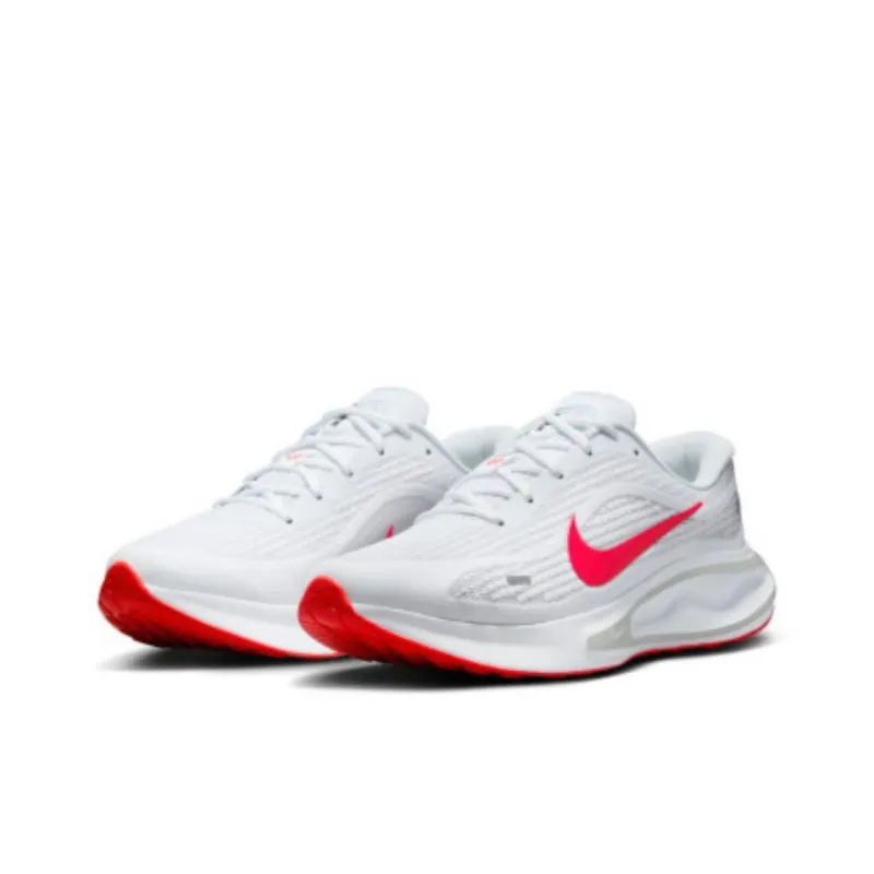 Nike Journey Run White Wolf Grey Pure Platinum Bright Crimson-2