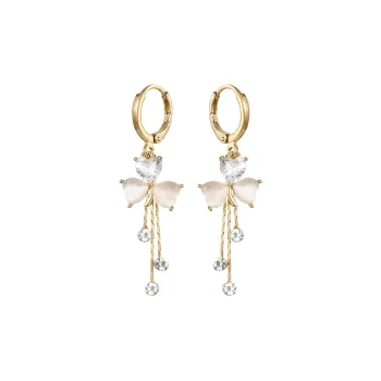 MISS XIA JWY S925 Silver Stud Earrings Women's