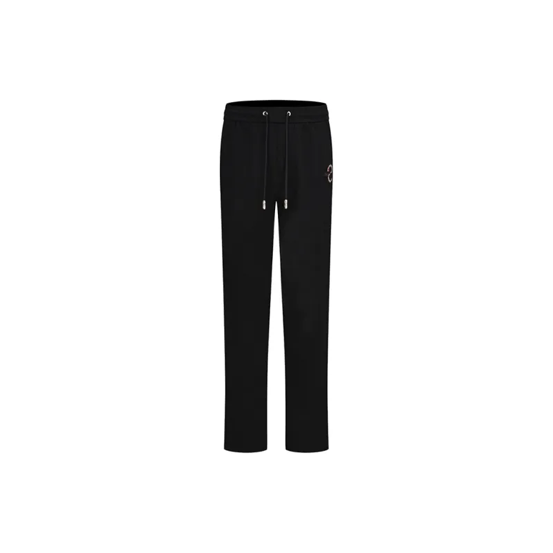 RARE CNY New Year's Collection Knitted Pants Men's Black-0