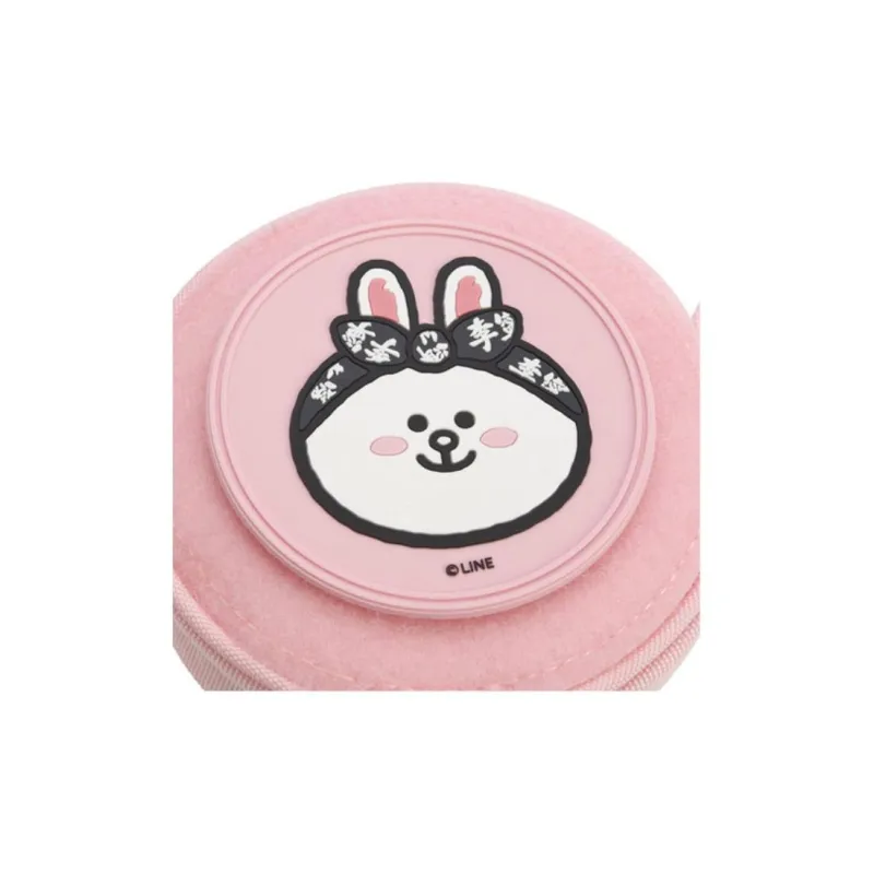 LiNing LINE FRIENDS Collaboration Collection Plush Crossbody Bag Regular Unisex Pink-2