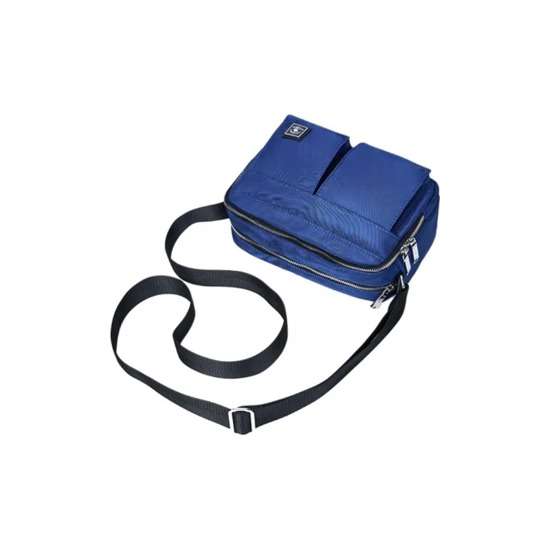 SANTA BARBARA POLO & RACQUET CLUB Fabric Shoulder Bag Crossbody Bag Regular Men's Blue-4