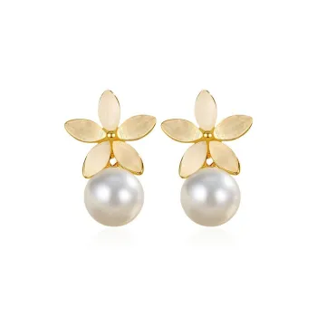 DAN DREAM S925 Silver Earrings Women's