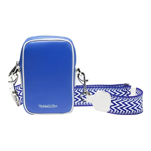 Mitchell & Ness PU Backpack Shoulder Bag Regular Unisex Haze Blue