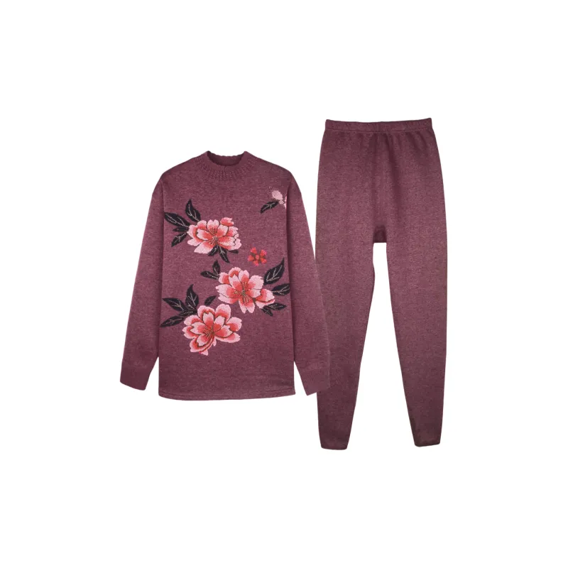Lan Miao Women's Thermal Sets-11