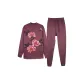 8726 Russet Red (Mock Neck Clothing Sets)