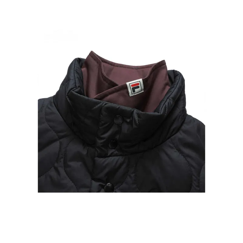 FILA x Mihara Yasuhiro MIHARA YASUHIRO Collaboration Collection Puffer Jacket Men's Jet Black-2