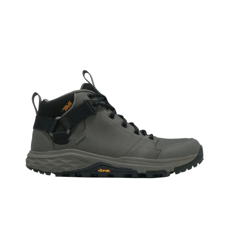Teva Wear-resistant And Lightweight High-Top Hiking Shoes Men's Gray-1