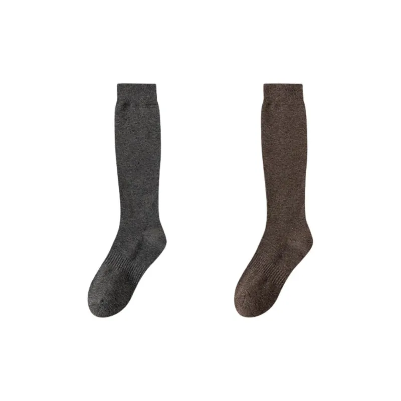XIANSINIAO Knee High Socks Women's 2 Pack-2