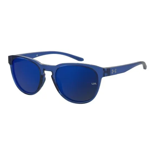 Under Armour Resin Oval Sunglasses Unisex Blue
