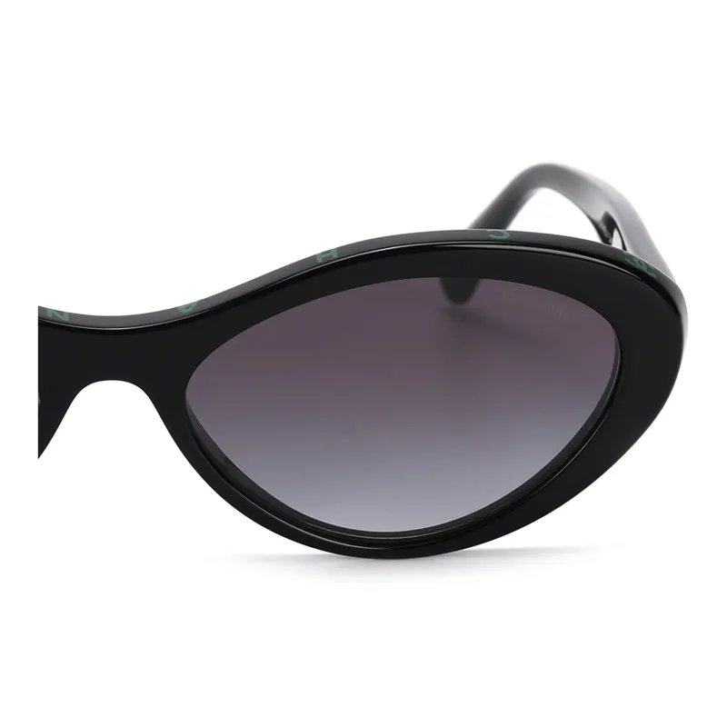 CHANEL 2000s Cc Cat eye Sunglasses-3