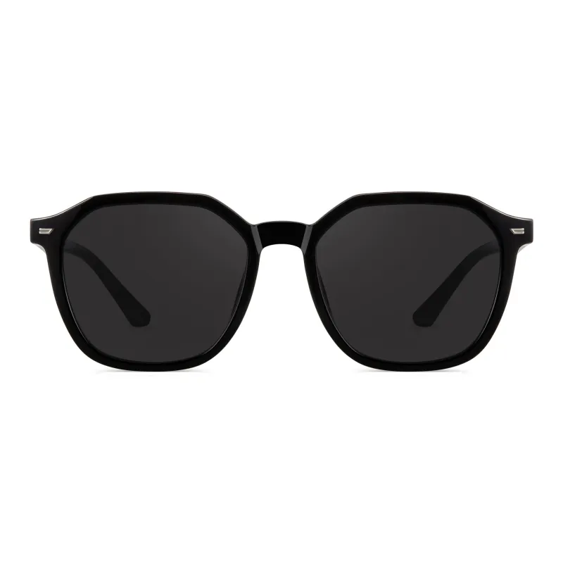 HORIEN Square Ink Lenses Unisex-8