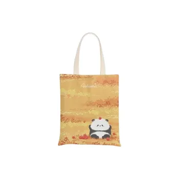 AOSONG Suede Tech Fabric Shoulder Bag Unisex Akita Floral Classic Bag