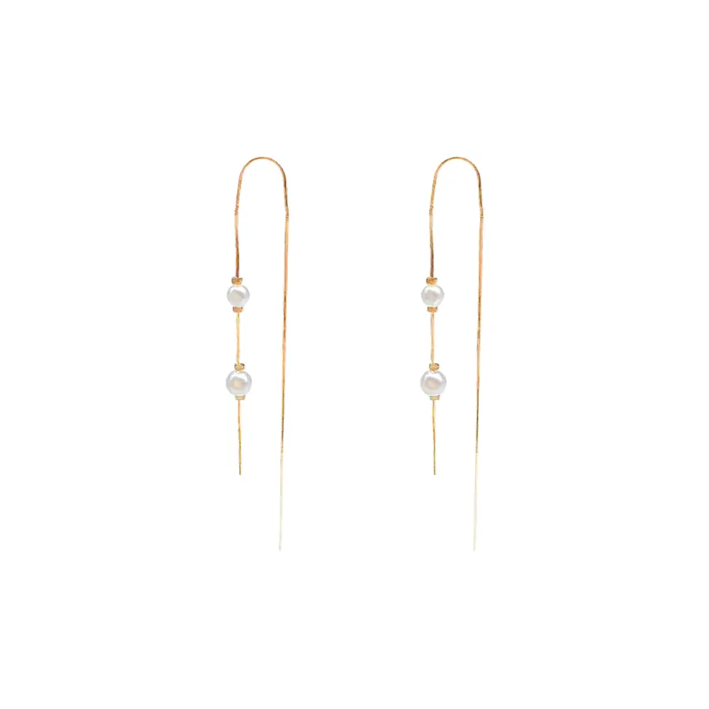 Vegetarian Alloy Drop Earrings Women's-0