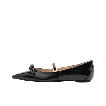 Stuart Weitzman/SW Emilia Casual Single Shoes Women's Black