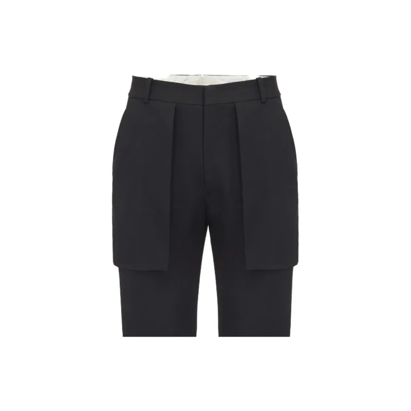 Alexander McQueen Mid Rise Tailored Trousers-4