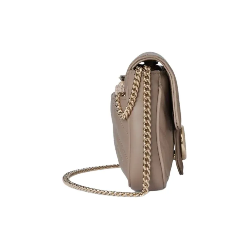 GUCCI GG Marmont Leather Crossbody Bag Shoulder Bag Mini Women's Brown-2