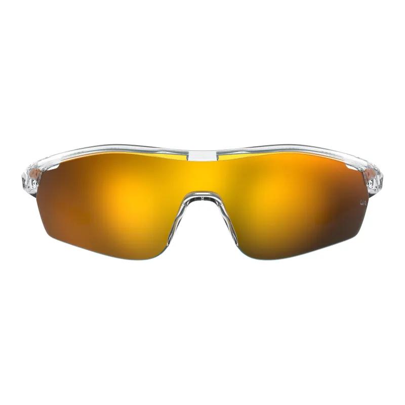 Under Armour Resin Irregular Shape Sunglasses Kids' Transparent-1