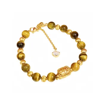 Fengyun Pavilion Tiger's Eye Stone Bracelets Unisex