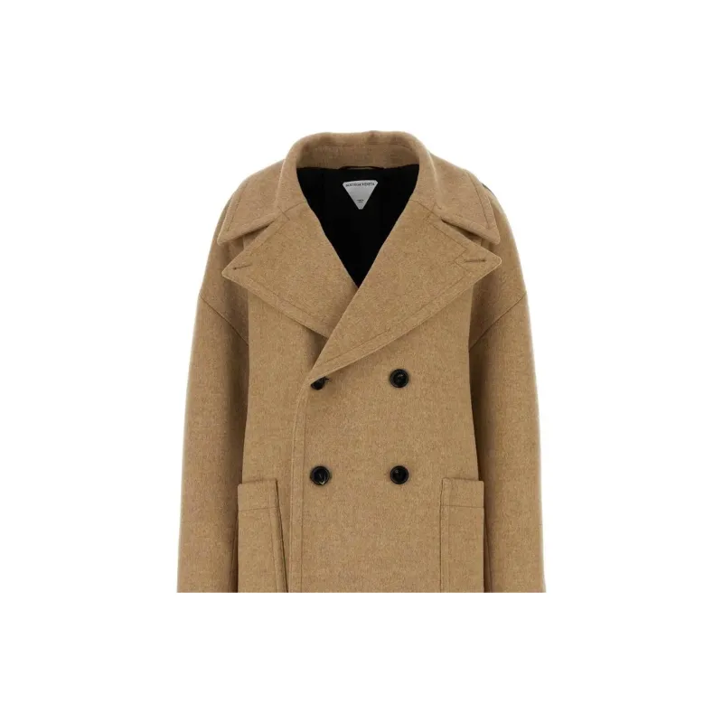 Bottega Veneta Coat Women's Brown-2