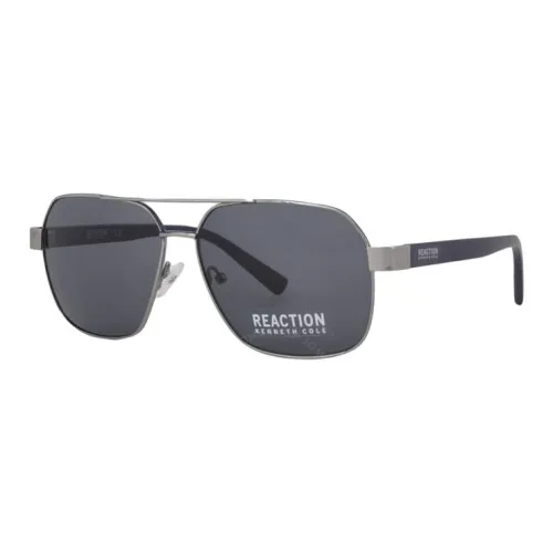 KENNETH cole Looks Metal Aviator Sunglasses Men's Silver