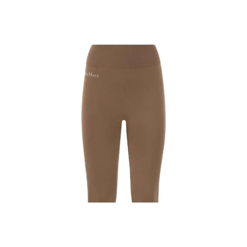'S MAX MARA Leggings Women's Camel-4