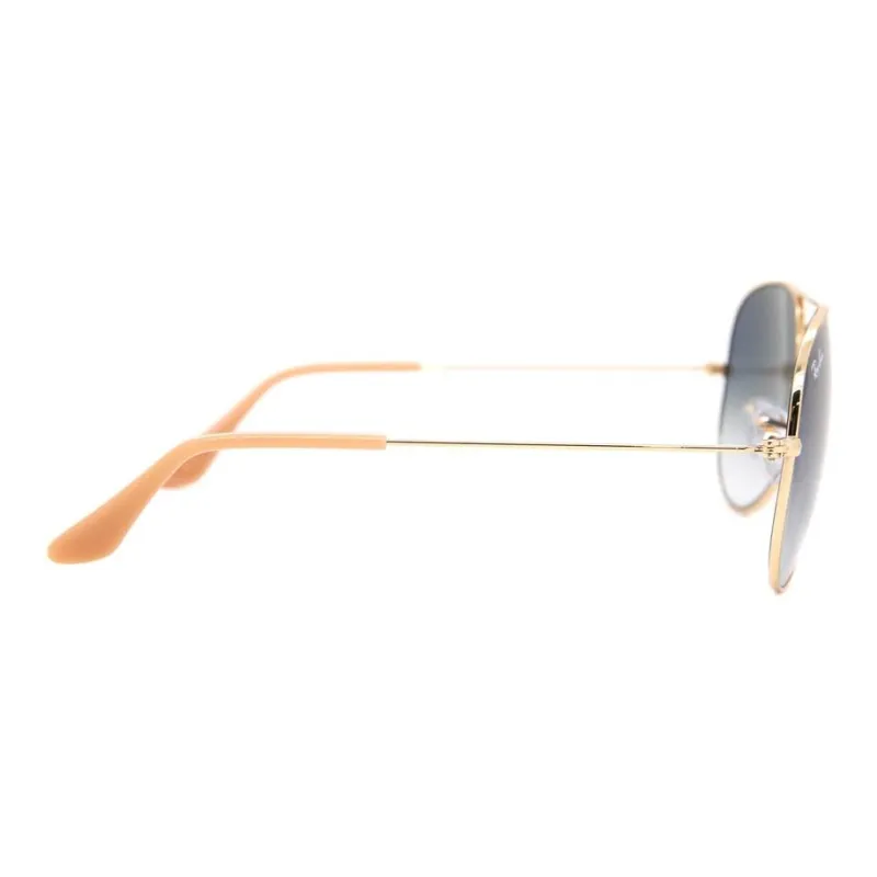 RayBan Metal Aviator Sunglasses Unisex Gold-2