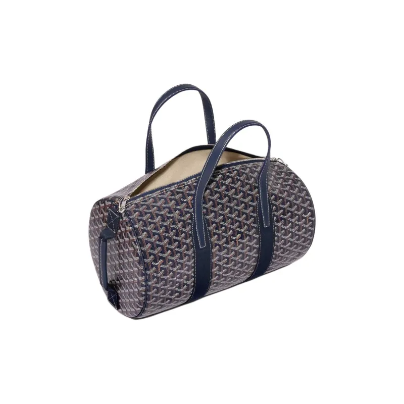 GOYARD Canvas With Calfskin Sports Bag Travel Bag Unisex Marine Blue-2