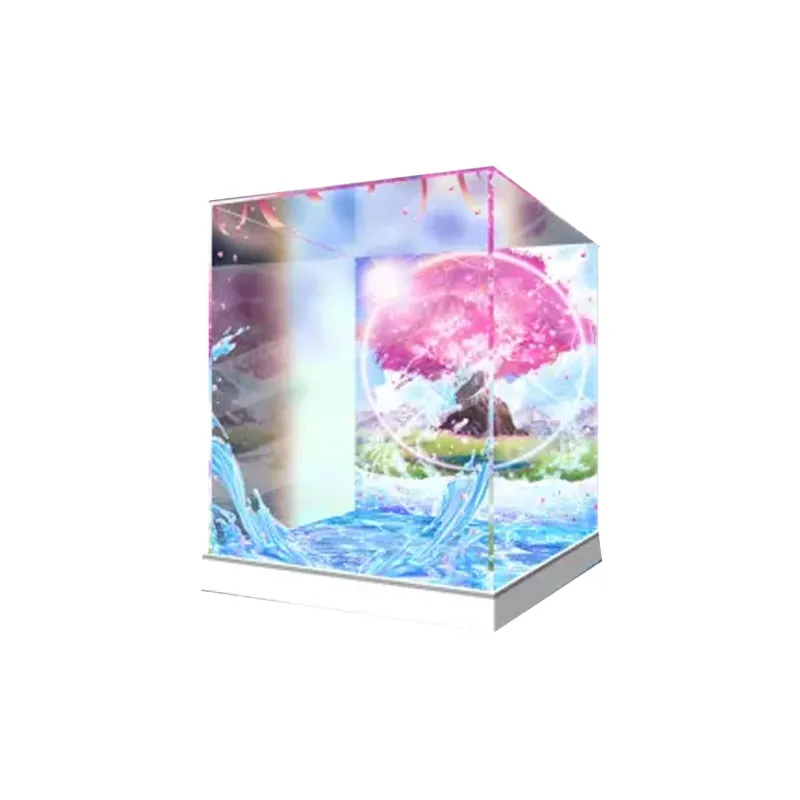 AOWOBOX Qing Shi Yu Fox Spirit Matchmaker Tushan Susu Wan Shui Yi Shan Ver. Figure Display Case Model Accessories-0