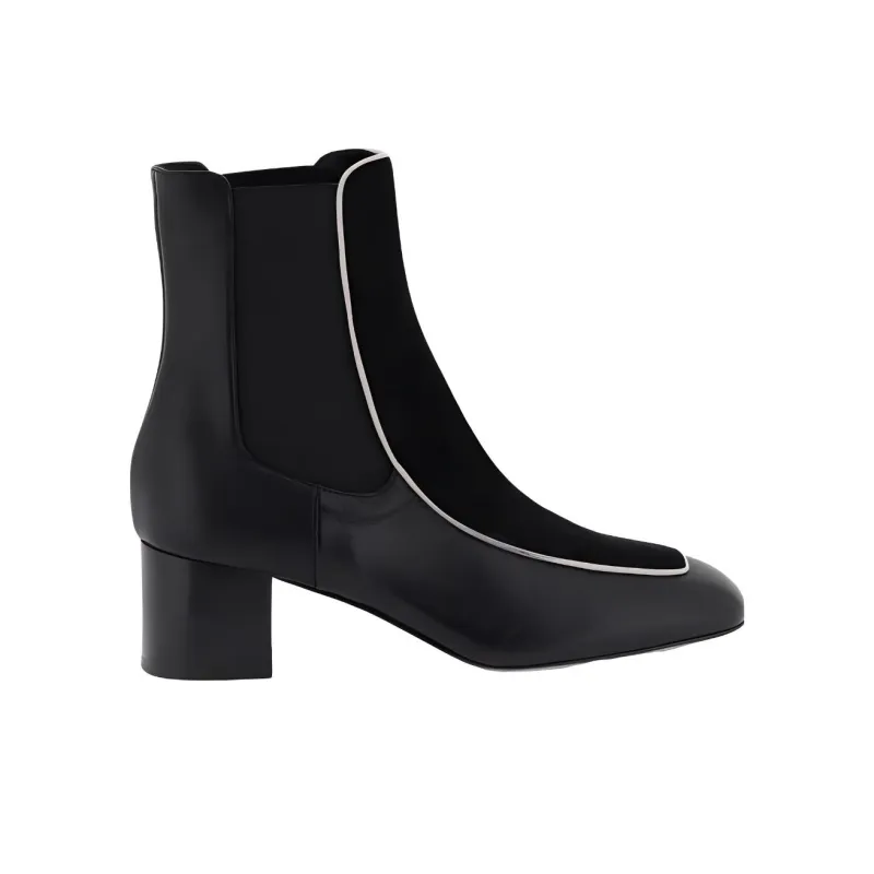 TOTEME Ankle Boots Women's Black-1
