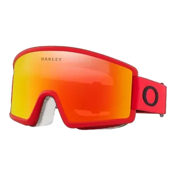 Oakley TR/Memory Plastic Irregular Shape Sunglasses Unisex Red