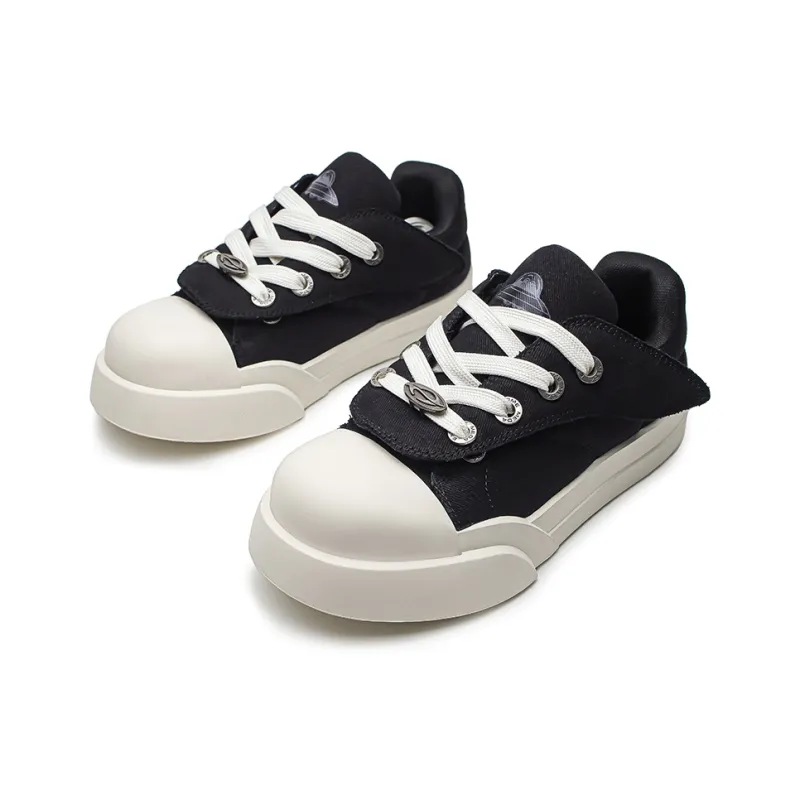 Xiwencha Height Increasing Low Top Casual Shoes Unisex-2