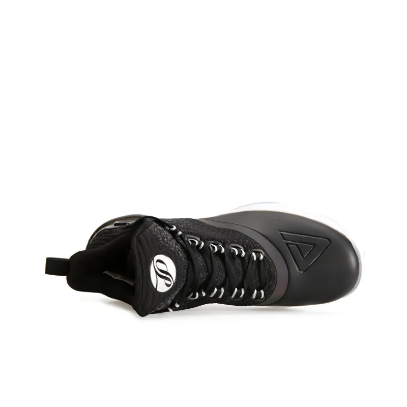 PEAK Parker VI Cushioning Anti-Slip Wear-Resistant Breathability Low-Top Performance Basketball Shoes Men's Black-1