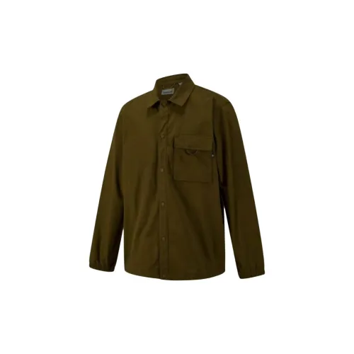 Timberland Shirts Men Brown-302