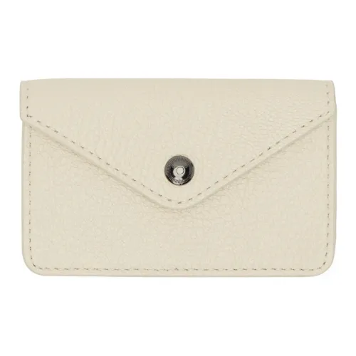 Lemaire Goatskin Envelope Bag Coin Purse Men's Gray White