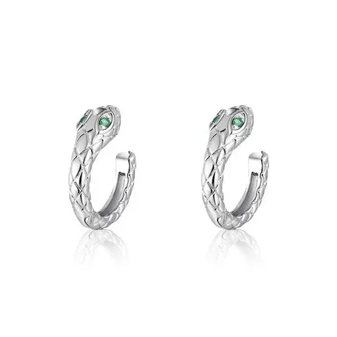GLOIRE Zircon Clip On Earrings Unisex-0