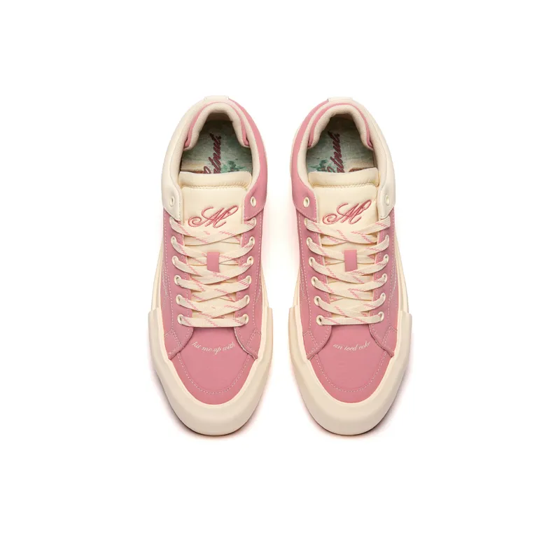 MATNUT Pink, Platform, Height Increasing, Skateboard Shoes-3