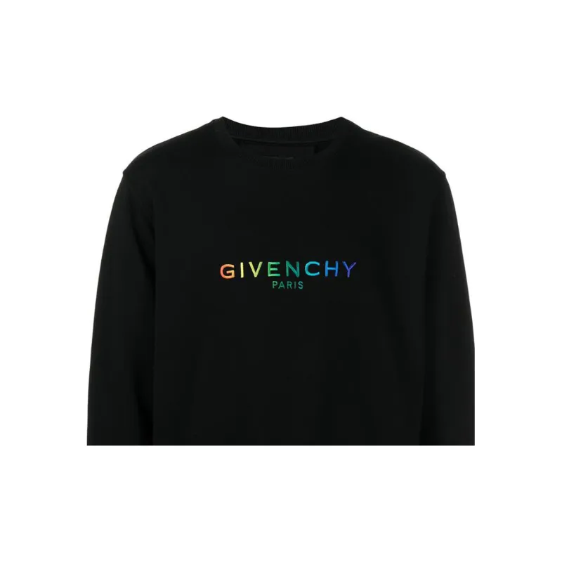Givenchy Slim Fit Pride Embroidered Sweatshirt-4